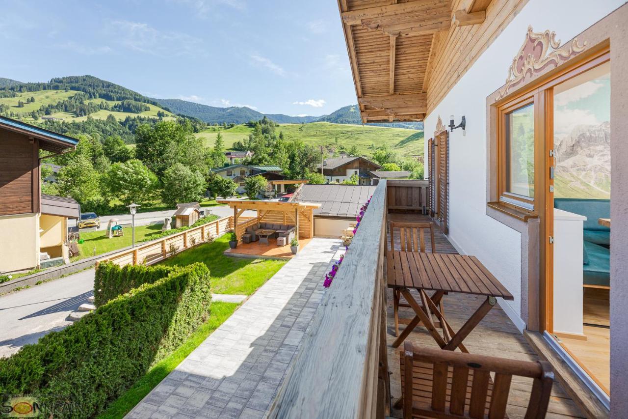Ferienwohnungen Sonnrain 13 Leogang Exterior foto